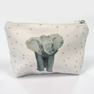 Ellie l'Elefante - Borsa per cosmetici/trucchi (design di artisti britannici)