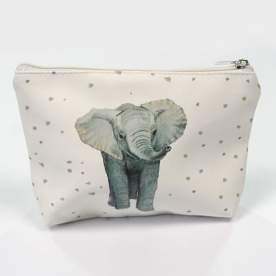 Ellie the Elephant - Make Up/Cosmetic Bag (British Artists Design)