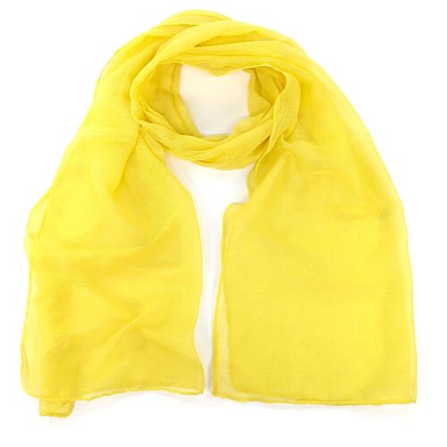 Viano - Sparkle Scarf - Sunshine Yellow (50x180cm)