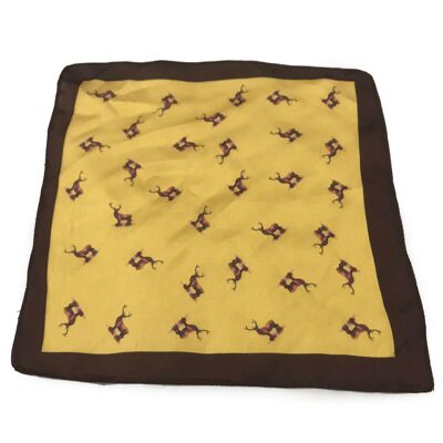 Pocket Square-Hanky - Stag