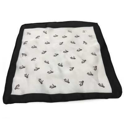 Pocket Square-Hanky - Penguin