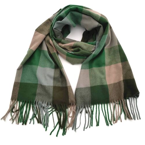 Kayi - Extra Thick Scarf - Cosy Emerald (70x180cm)