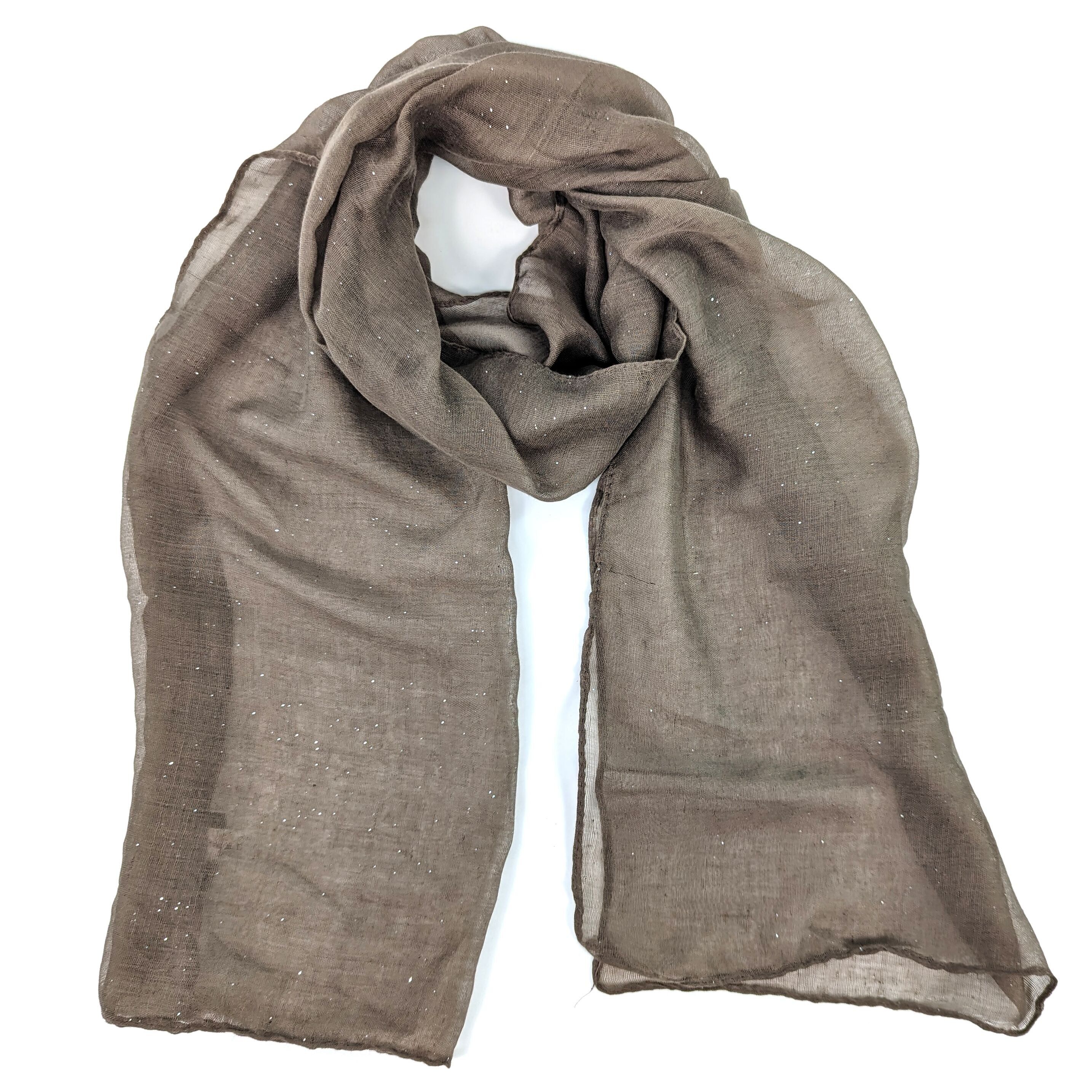 Viano - Sciarpa Sparkle - Visone (50x180cm)