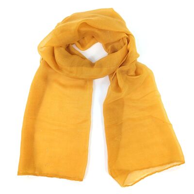 Viano - Sparkle Scarf - Mustard (50x180cm)