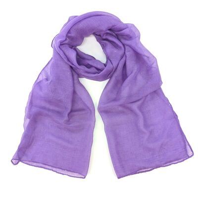 Viano - Sparkle Scarf - Lavender (50x180cm)