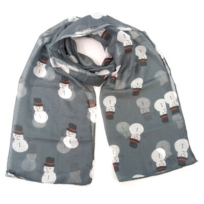 Cyril the Snowman Scarf - Exclusive Design (50x180cm)