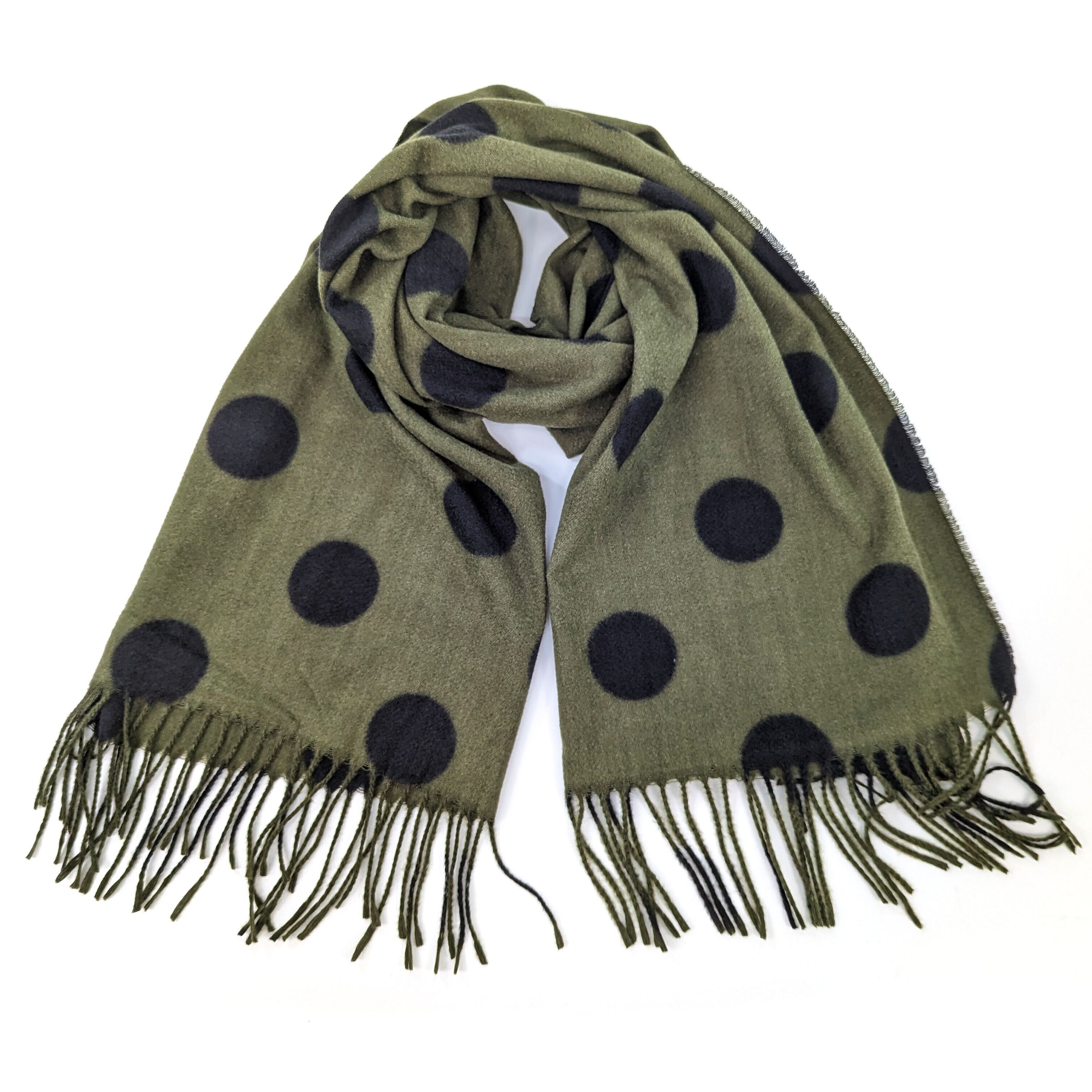 Tisse - Sciarpa Pashmina a pois - Cachi