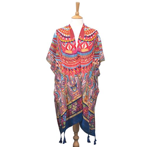 Vibrant Tribal Kaftan (90x180cm)