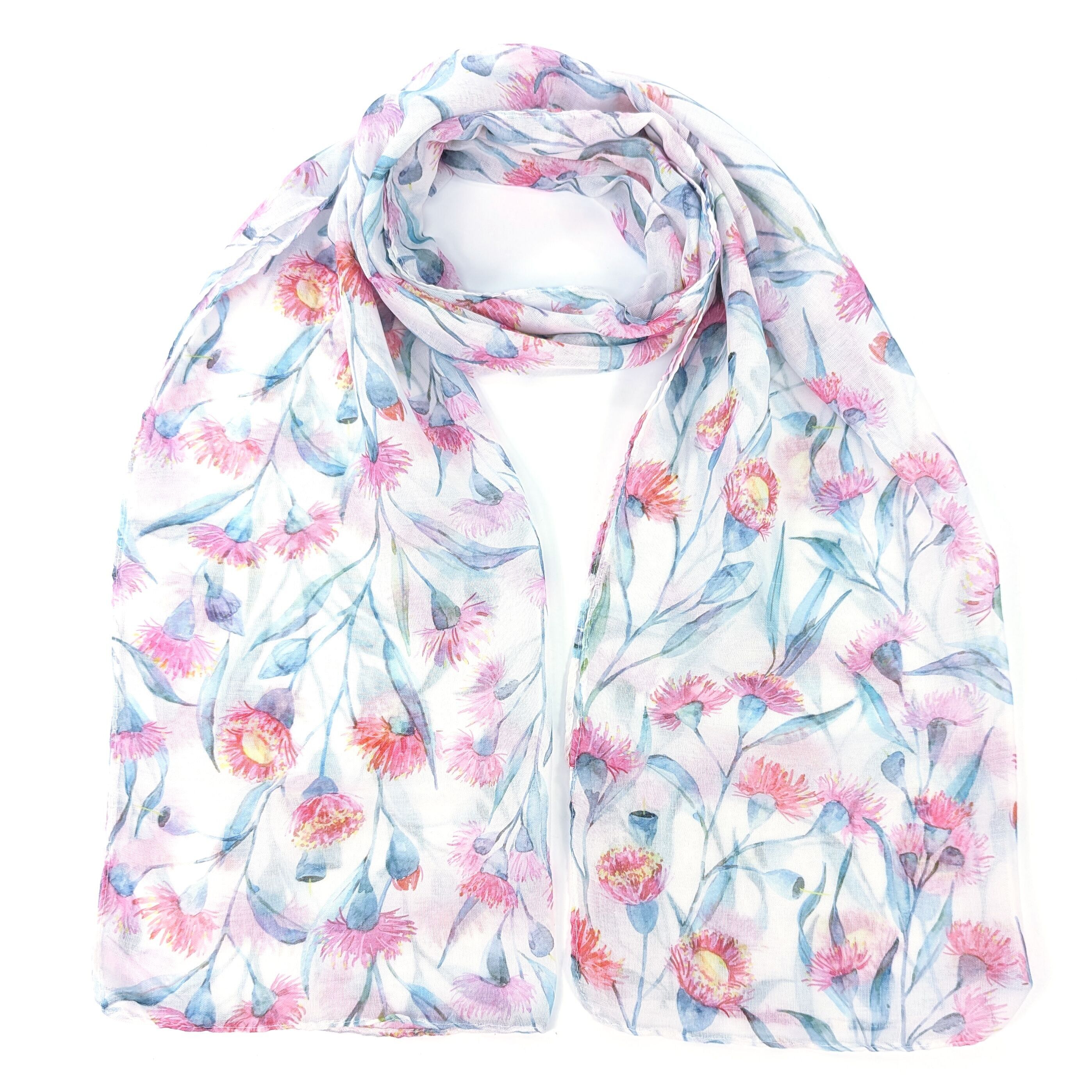 Sciarpa Garofano Pastello - Design Esclusivo (50x180cm)