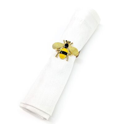 Folding Napkin Ring - Bee