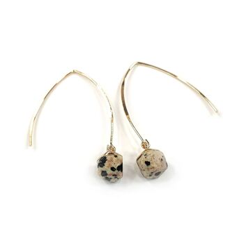 Boucles d'Oreilles Boucle Pierre Tigre