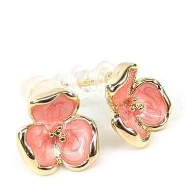 Pendientes de amapola