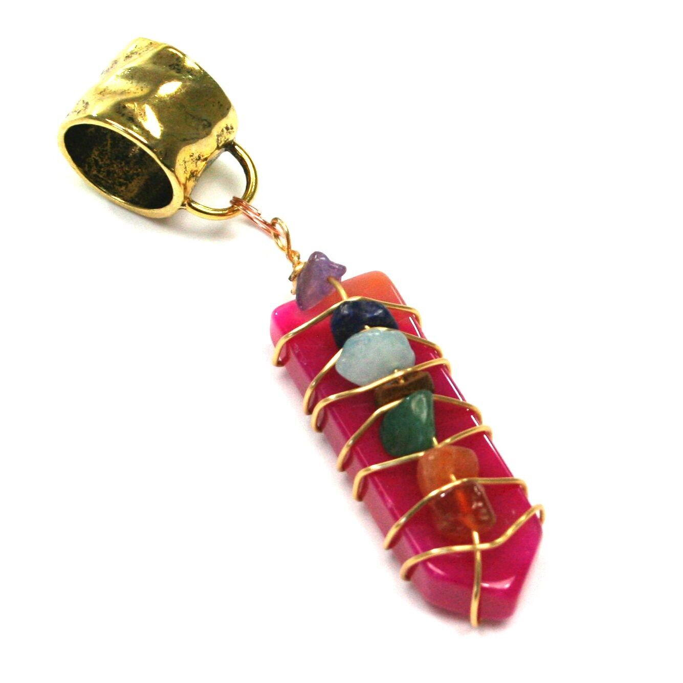 Gioielli Sciarpa - Chakra - Rosa