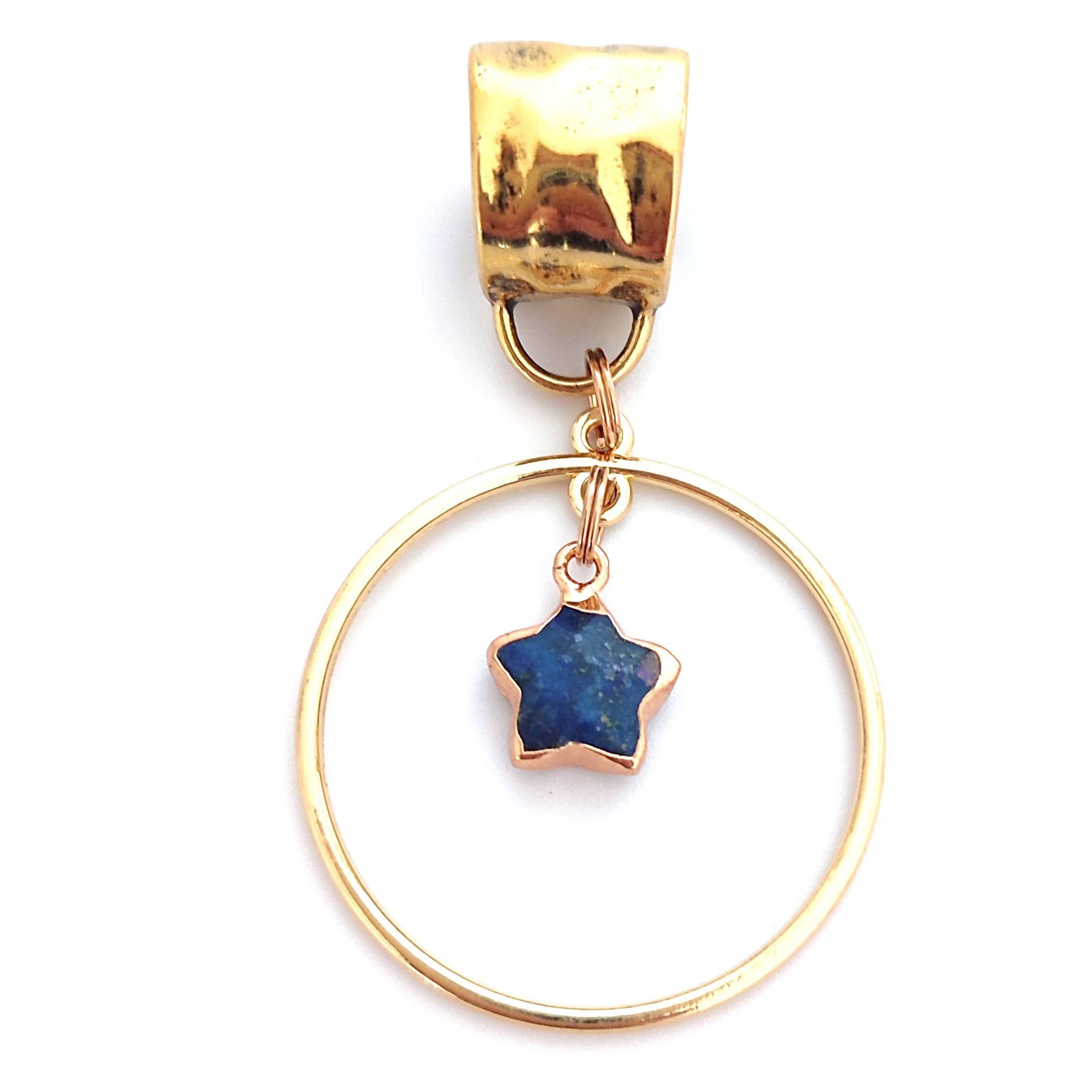 Gioielli con sciarpa a stella sospesa - Lapislazzuli