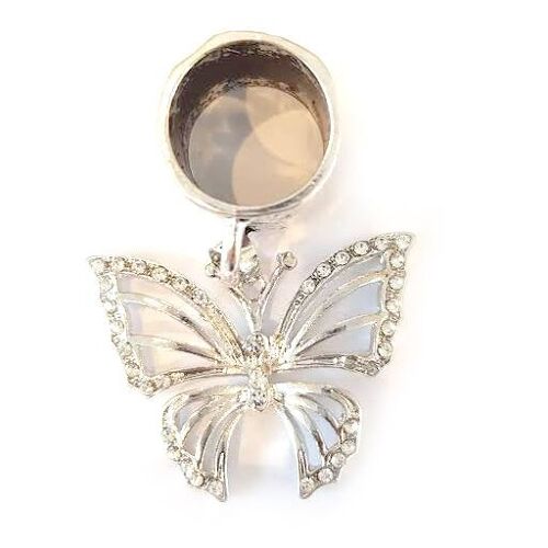 Diamante Butterfly Scarf Jewellery
