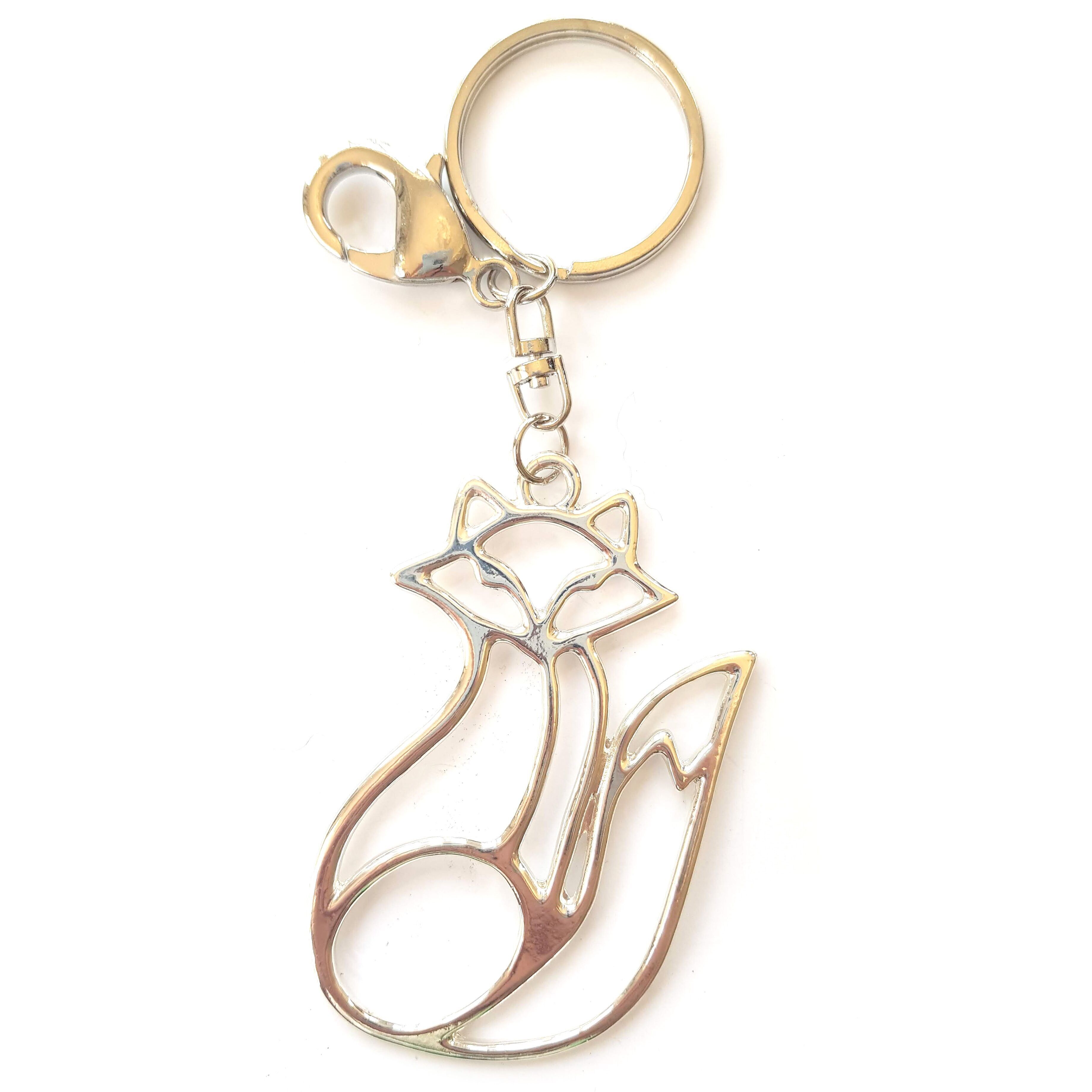 Portachiavi Volpe d'Argento