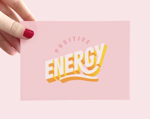Positive Energy - Carte postale
