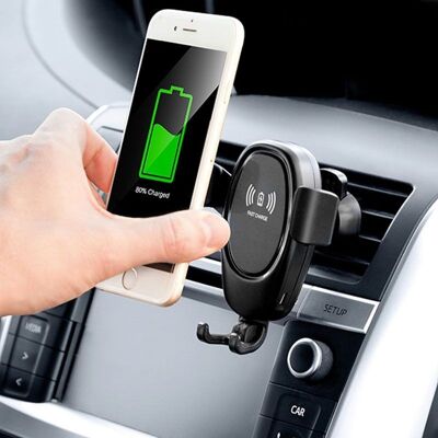 WOLDER: Mobile Phone Holder with Wireless Induction Charger