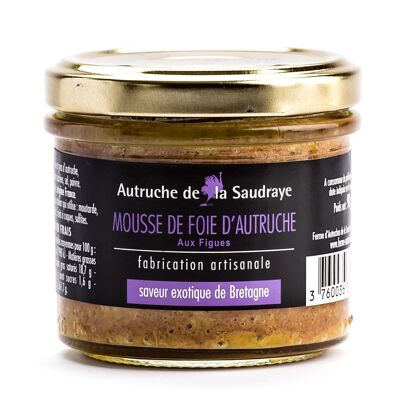 Mousse de foie d’Autruche aux Figues 90 g