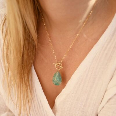 Collier Amazonite Femme