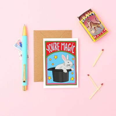 You're Magic! | Thank You Card | Love Card | Mini Card