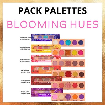 Pack découverte palettes Blooming