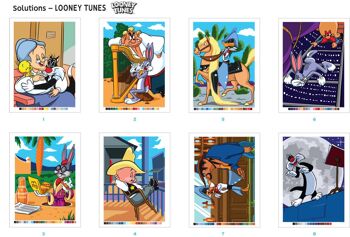 Coloriages mystères - Looney Tunes 2