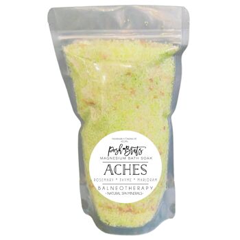 Sachet de sel de bain d'aromathérapie pour douleurs et douleurs 2