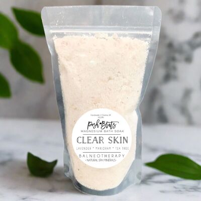 Sachet de sel de bain au magnésium anti-acné Clear Skin VEGAN