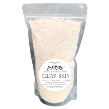 Sachet de sel de bain au magnésium anti-acné Clear Skin VEGAN 3