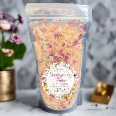 Sachet de sel de bain botanique médiéval Rose De Quatre Saisons