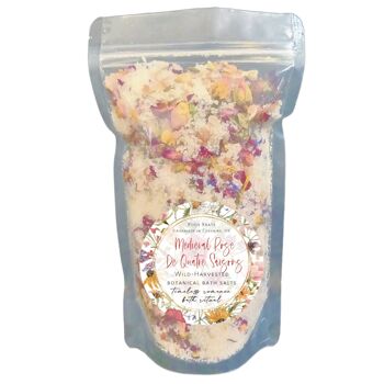 Sachet de sel de bain botanique médiéval Rose De Quatre Saisons 2