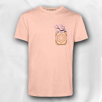 T-shirt Pocket-Mockup "Sakura Magic" - B.VOULOIR.B - Essentiel 2