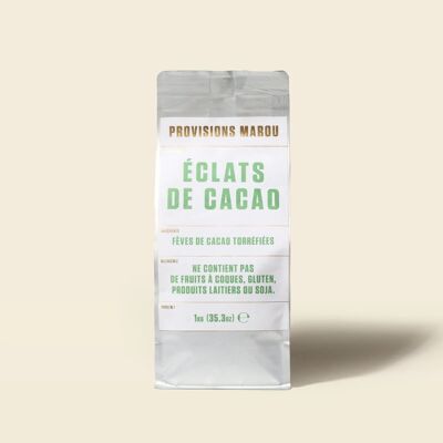 Éclats de fève de 100% cacao VIETNAM en poche – 1kg