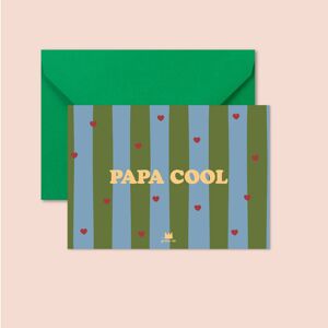 Carte + enveloppe -  Papa cool