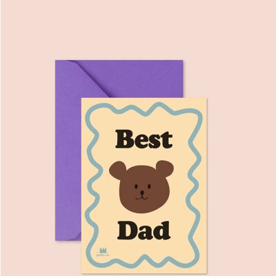 Card + envelope - Best dad
