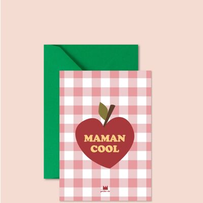 Carte + enveloppe -  Maman Cool