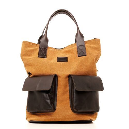 Handcrafted Leather  Bag Tote Made in italy Odissea