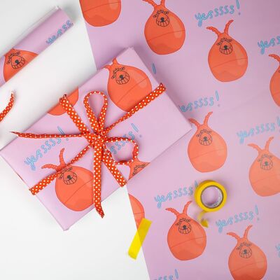 Space Hopper Gift Wrap | Wrapping Paper Sheets | Craft Paper