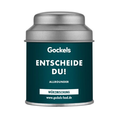 Entscheide Du! Allrounder, handgemachte Gewürzmischung, z.T. Zutaten aus eigenem Anbau, Premium Qualität, ohne Zusatzstoffe