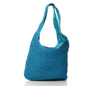 Sac fourre-tout en cuir fabriqué à la main en Italie Reha 3