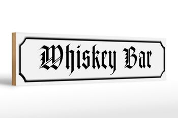 Panneau décoratif en bois pour alcool, 46x10cm, pour bar à whisky, pub, cuisine 1