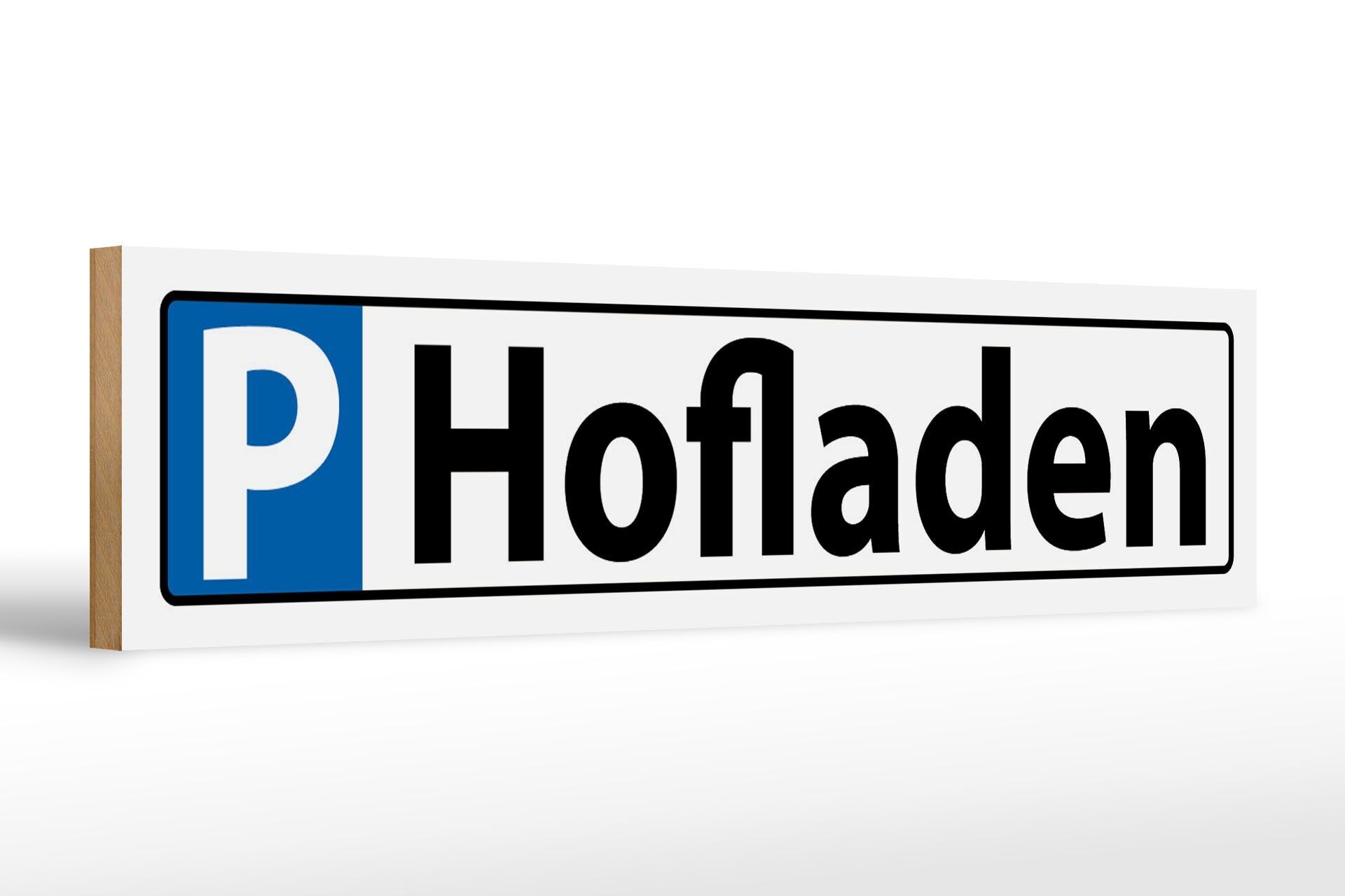 Holzschild Parken 46x10cm Parkplatz Hofladen Dekoration
