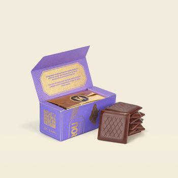 Napolitains chocolat noir Dak Lak VIETNAM 70% – 20 Pcs 2