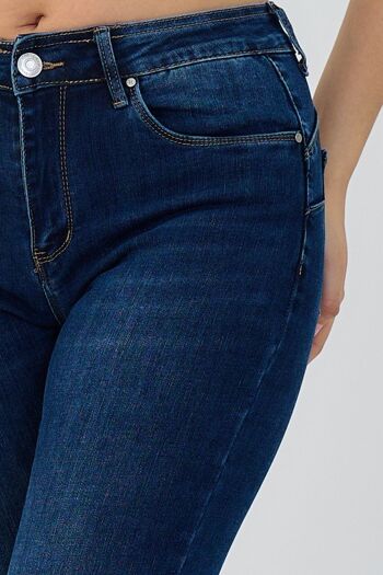 Jeans femme slim délavé ( Push-up ) 2