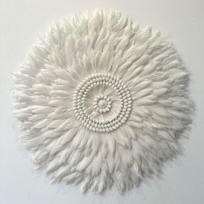 Nomad - White Jujuhat Feathers and Shells 60cm