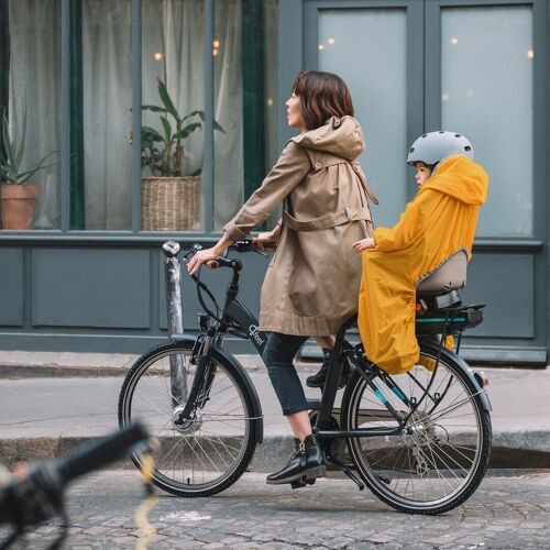 L’imperméable pour siège vélo