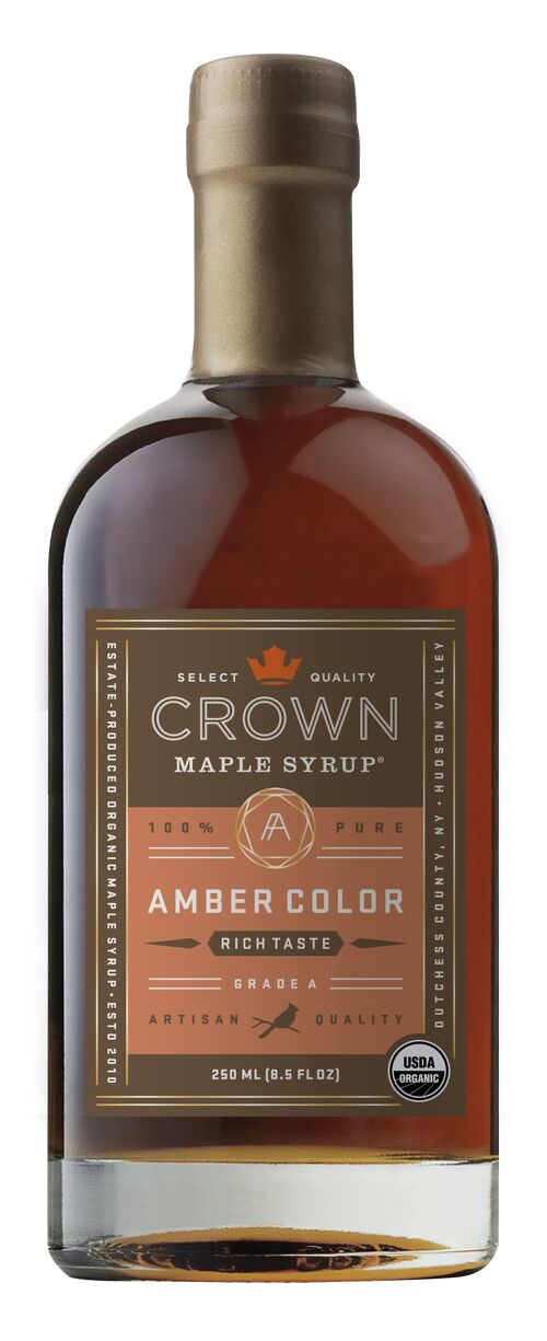 Amber Color Ahornsirup von Crown Maple, 250 ml