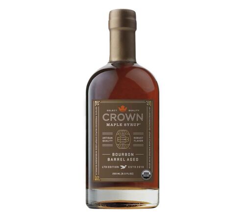 Bourbon Barrel Aged Ahornsirup von Crown Maple, 250 ml