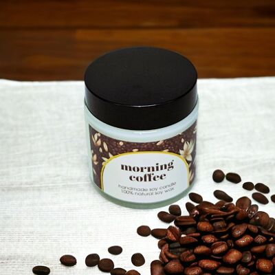 Natural Coffee Scented Soy Candle